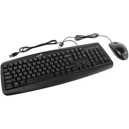 Клавиатура+мышь Genius Smart KM-200 Black