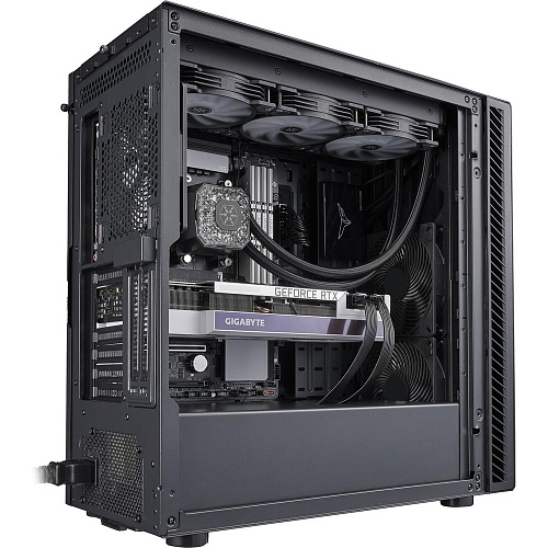 Корпус ATX Miditower Silverstone Seta Q1 SST-SEQ1B Black