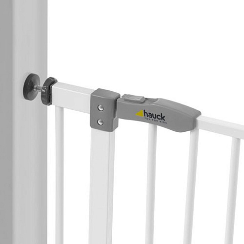 Ворота безопасности Hauck Open N Stop and Safe (white) + дополнительная секция 9 cm 