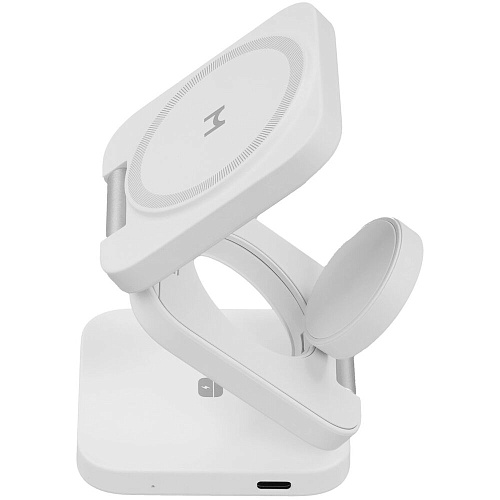 Беспроводная зарядная панель 3 в 1 Magssory Flex WCH013 White