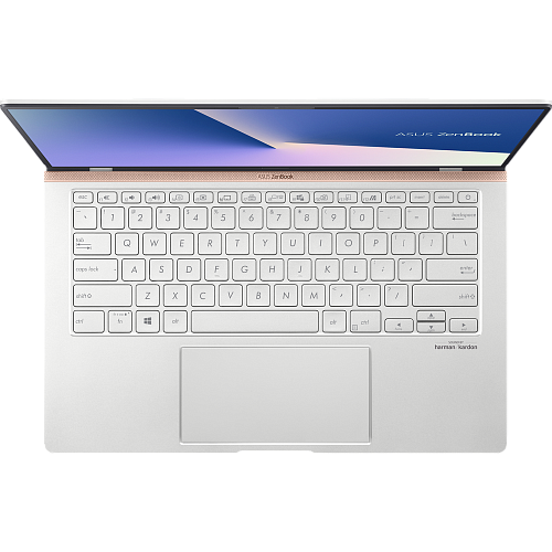 Ноутбук ASUS Zenbook 14 UX433FLC-A5366R Core i7 10510U/16Gb/1Tb SSD/NV MX250 2Gb/14.0" FullHD/Sleeve/Win10Pro Silver