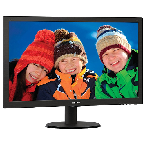Монитор 24" Philips 243V5LSB TN LED 1920x1080 5ms VGA DVI