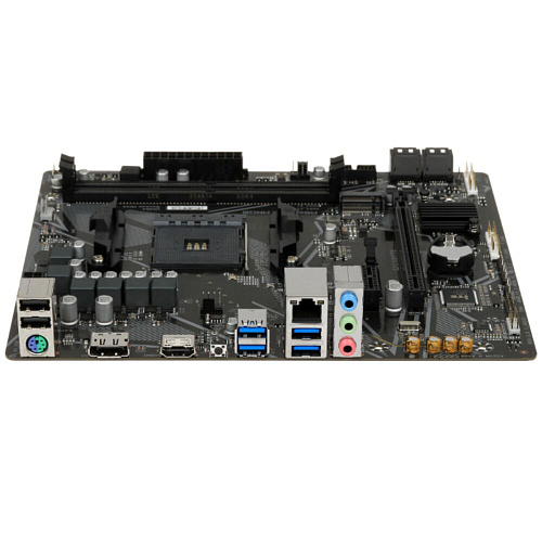 Материнская плата Gigabyte A520M H ARGB Socket-AM4 AMD A520 2xDDR4, 4xSATA3, RAID, 1xM.2, 1xPCI-E 16x, 4xUSB 3.2, DP, HDMI, GLAN mATX Ret