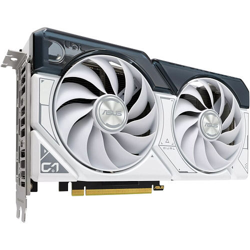 Видеокарта ASUS GeForce RTX 4060 8192Mb, Dual OC 8G White (Dual-RTX4060-O8G-White) 1xHDMI, 3xDP, Ret