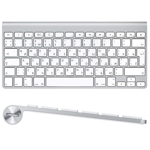 Клавиатура Apple Wireless Keyboard White Bluetooth MC184RU/B