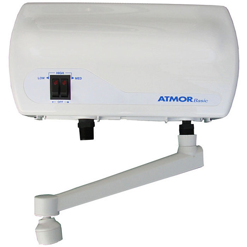 Проточный водонагреватель Atmor Basic 5 кран