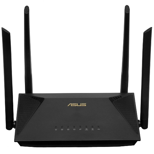 Беспроводной маршрутизатор ASUS RT-AX1800U, 802.11ax, 1775Мбит/с, 2,4 ГГц и 5ГГц, 3хLAN, 1хWAN, USB Type-A