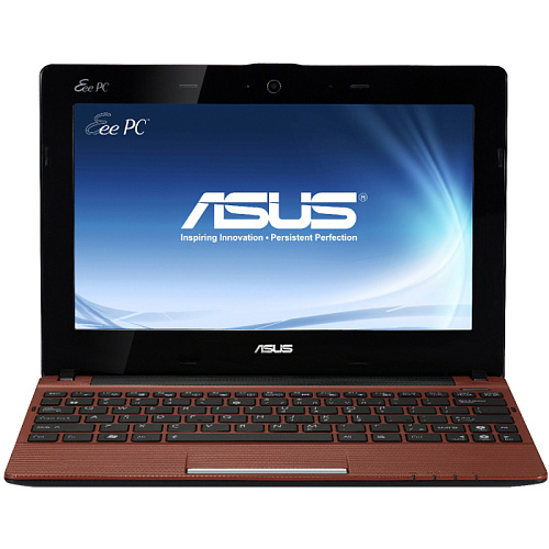 Нетбук Asus EEE PC X101CH Red  Atom N2600/1Gb/320Gb/10.1"/Wi-Fi/Cam/3 cell/W7 Starter