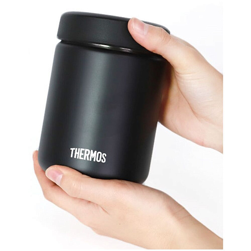 THERMOS Термос для еды JBR-501 BK, черный, 0,5 л.