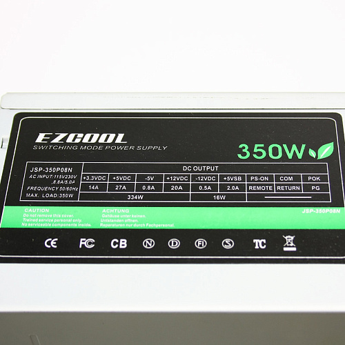Блок питания 350W Ezcool JSP-350P08N