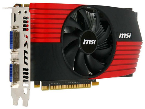 Видеокарта MSI 1024Mb GF GTS 450 N450GTS-M2D1GD5/OC 2xDVI, HDMI, Ret