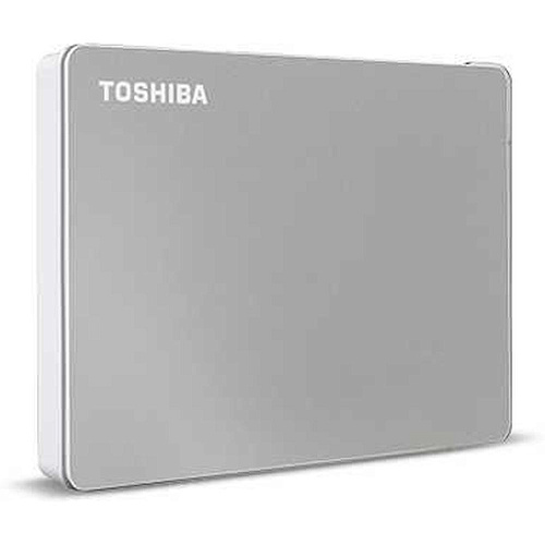 Внешний жесткий диск 2.5\" 4Tb Toshiba HDTX140ESCCA USB3.2 Gen 1/Type C Canvio Flex Серебристый