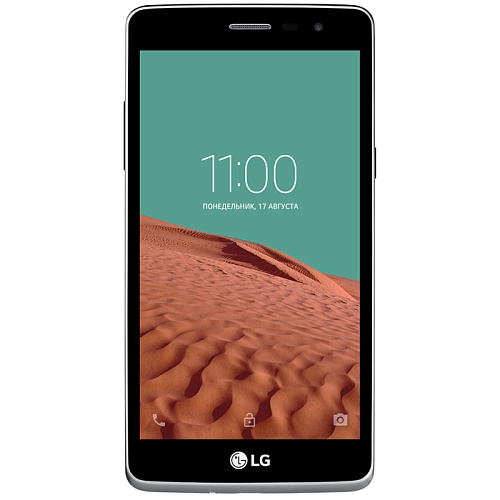 Смартфон LG Max X155 silver titan