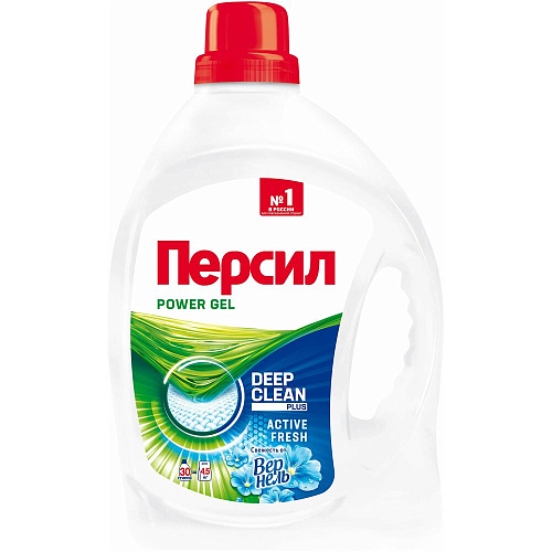 Persil Гель для стирки Свежесть от Vernel Deep Clean Technology, 1,95 л.