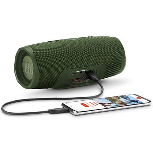 Портативная bluetooth-колонка JBL Charge 4 Green + наушники T110BT