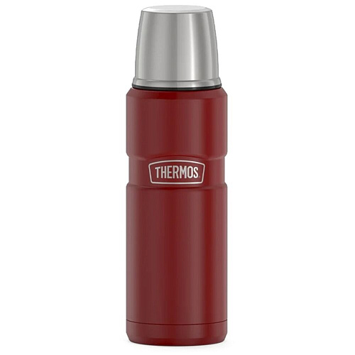 THERMOS Термос KING SK2000 Rustic Red, карминно-красный, 0,47 л.