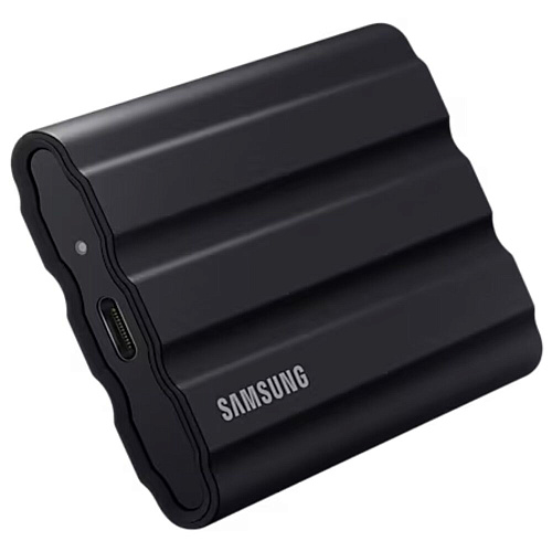 Внешний SSD-накопитель 4Tb Samsung T7 Shield MU-PE4T0S/WW (SSD) USB 3.2 Type C Черный УЦЕНКА