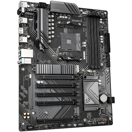 Материнская плата Gigabyte B550 Eagle WIFI6 Socket-AM4 AMD B550 4xDDR4, 4xSATA3, RAID, 2xM.2, 5xPCI-E16x, 3xUSB 3.2, 1xUSB3.2 Type C, HDMI, Wi-Fi, Glan, ATX Ret