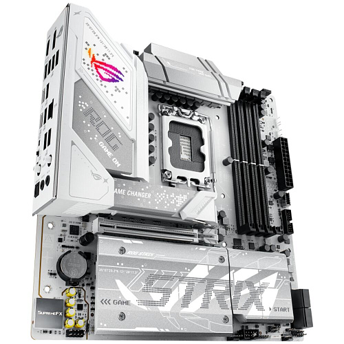 Материнская плата ASUS ROG Strix B860-G Gaming WiFi B860 Soc-1851 4xDDR5, 4xSATA3, RAID, 4хM.2, 1xPCI-E16x, 4xUSB3.2, 2xUSB3.2 Type C, DP, HDMI, WiFi, 2.5Glan,mATX