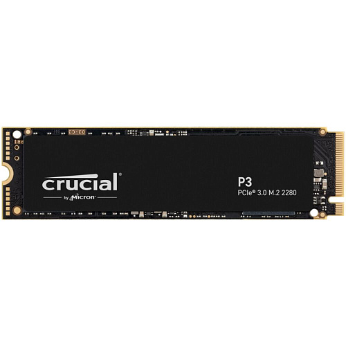 Внутренний SSD-накопитель 500Gb Crucial P3 (CT500P3SSD8) M.2 2280 PCIe NVMe 3.0 x4
