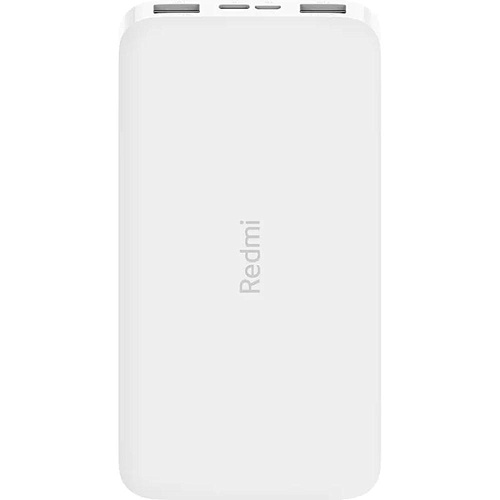 Внешний аккумулятор Xiaomi Redmi Power Bank 10000 mAh, 2xUSB, 1xType C, белый