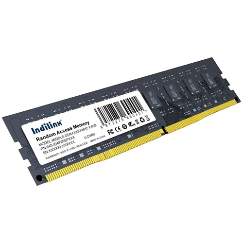 Модуль памяти DIMM 16Gb DDR4 PC25600 3200MHz Indilinx (IND-ID4P32SP16X)