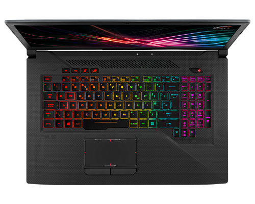 Ноутбук ASUS ROG GL703GS-EE087 Core i7 8750H/16Gb/1Tb/NV GTX1070 8Gb/17.3" FullHD/DOS Gunmetal
