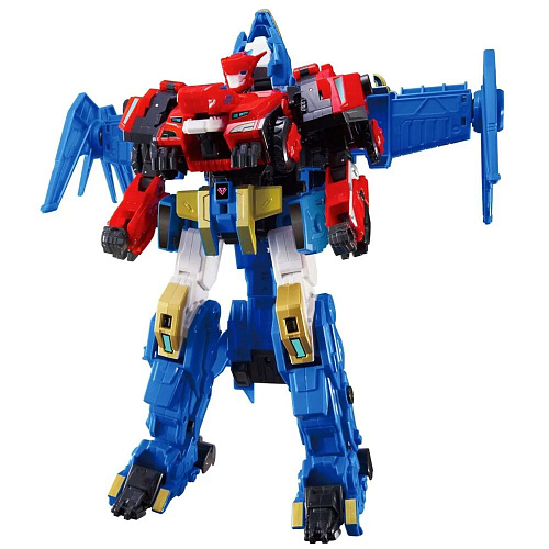 Dinoster Мега-трансформер 4-в-1 Диностер Раптор Трон 3 режима игры УЦЕНКА