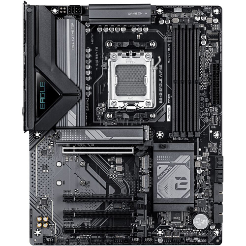 Материнская плата Gigabyte B840 Eagle WiFi6E Socket-AM5 AMD B840 4xDDR5, 4xSATA3, RAID, 3xM.2, 4xPCI-E16x, 3xUSB3.2, 1xUSB3.2 Type C, DP, HDMI, WiFi, 2.5Glan ATX