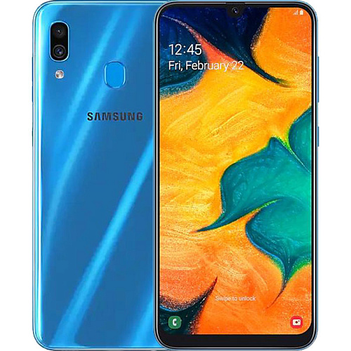 Смартфон Samsung Galaxy A30 (2019) SM-A305 64Gb синий
