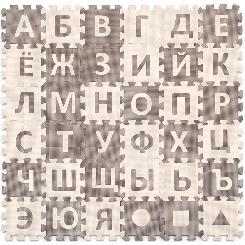 Пазл Коврик-пазл с русским алфавитом NT Funkids "Алфавит-3" 05
