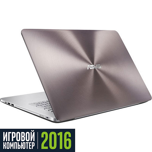 Ноутбук Asus N552VW-FY251T Core i7 6700HQ/16Gb/2Tb/NV GTX960M 2Gb/15.6"FullHD/DVD/Win10