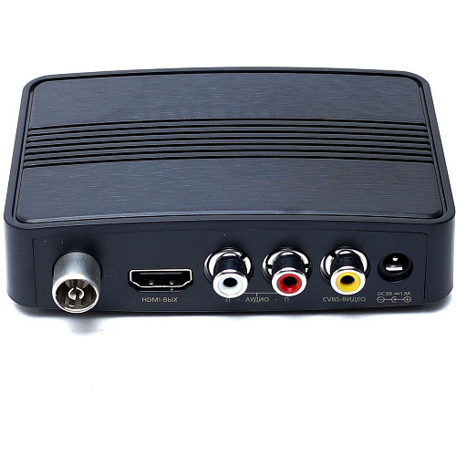 Ресивер Cadena CDT-1791SB черный DVB-T2