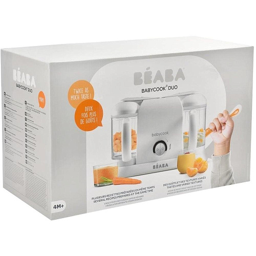 Блендер-пароварка Beaba Babycook Duo White/Silver