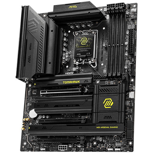 Материнская плата MSI MAG Z890 Tomahawk WiFi Z890 Soc-1851 4xDDR5, 4xSATA3, RAID, 4хM.2, 3xPCI-E16x, 7xUSB3.2, 3xUSB3.2 Type C, DP, HDMI, WiFi, 5Glan, ATX