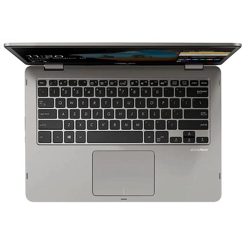 Ноутбук ASUS VivoBook Flip 14 TP401MA-BZ261T Celeron N4020/4Gb/128Gb SSD/14" HDTouch/Win10 Grey
