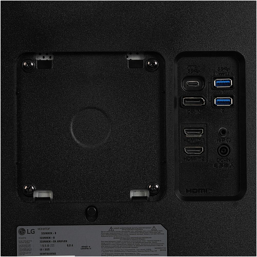 Монитор 32" LG UltraFine 32UN880K-B IPS 3840x2160 5ms HDMI, DisplayPort, USB Type-C