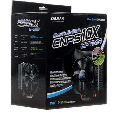 Охлаждение CPU Cooler Zalman CNPS10X Optima (S1156/1155/1150/1151/1200/1700/775/AM3/AM2/AM3+/AM2/FM1) Съемный вентилятор 120мм УЦЕНКА