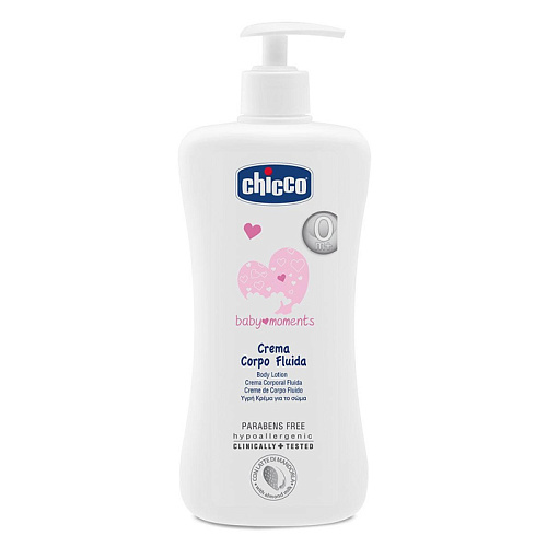 Детское молочко для тела Chicco Baby Moments, 500 мл