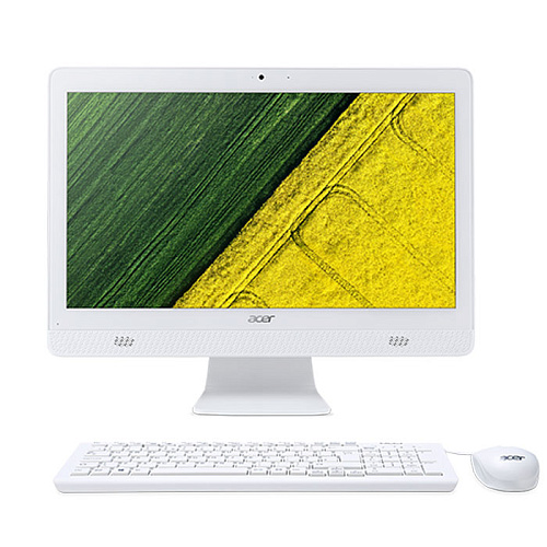 Моноблок Acer Aspire C20-720 19.5" HD+ Intel J3710/4Gb/1Tb/DVD/kb+m/Win10 White