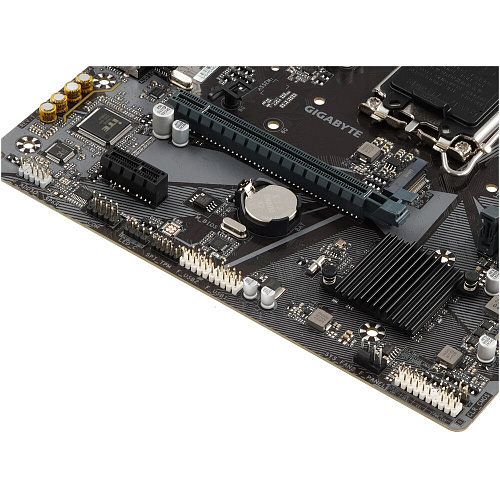 Материнская плата Gigabyte H610M S2H V2 H610 Socket-1700 2xDDR5, 4xSATA3, 1xM.2, 1xPCI-E16x, 2xUSB3.2, D-Sub, DVI-D, DP, HDMI, Glan, mATX