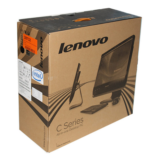 Моноблок Lenovo IdeaCentre C200-B Atom D510/2G/160Gb/WF/Cam/Win7 HB моноблок Keyboard&Mouse 57-123426  18.5"