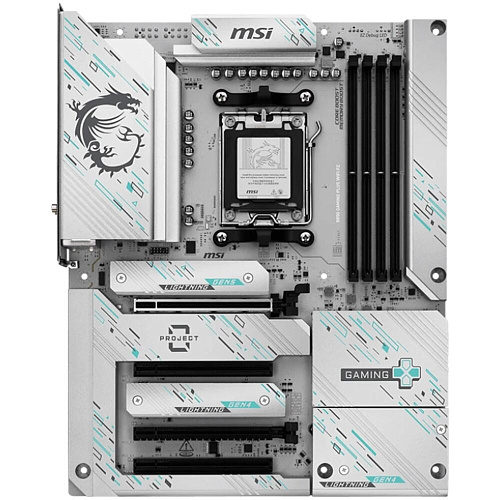 Материнская плата MSI B850 Gaming Plus WiFi PZ Socket-AM5 AMD B850 4xDDR5, 4xSATA3, RAID, 3xM.2, 4xPCI-E16x, 2xUSB3.2, 2xUSB3.2 Type C, DP, WiFi, 5Glan, ATX Ret