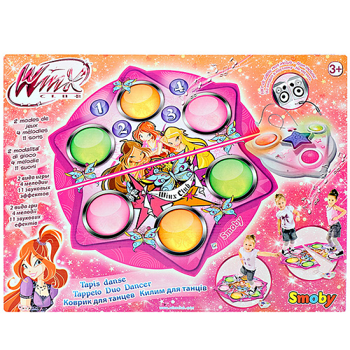 Танцевальный коврик Winx Smoby