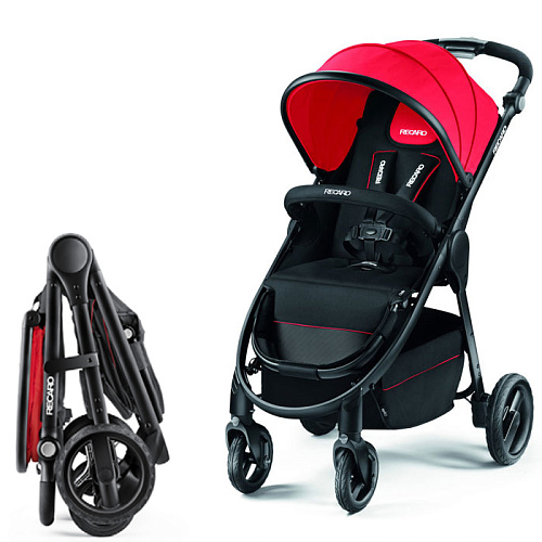 Прогулочная коляска Recaro Citylife Ruby Black Frame