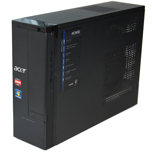 Acer Aspire X3400 Ath x2 215/2Gb/320 Gb/HD5450-512Mb/Win7 HB 64 PT.SE2E1.001