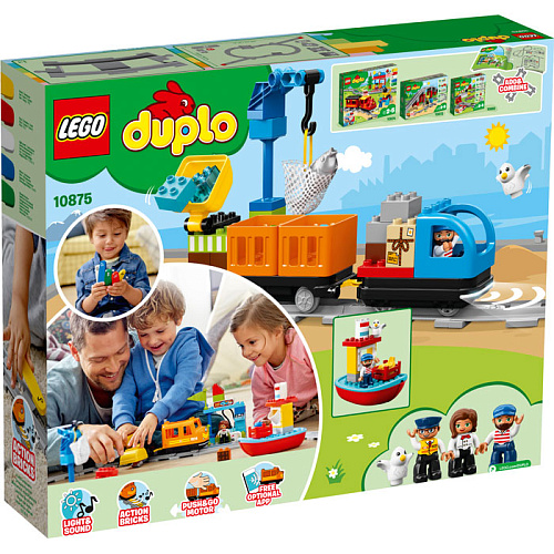LEGO DUPLO Грузовой поезд 10875 УЦЕНКА