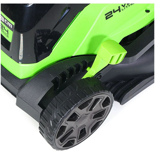 Аккумуляторная газонокосилка Greenworks 24В VT 33см GD24LM33K2 (1хАКБ 2Ач и ЗУ) 2516107UA