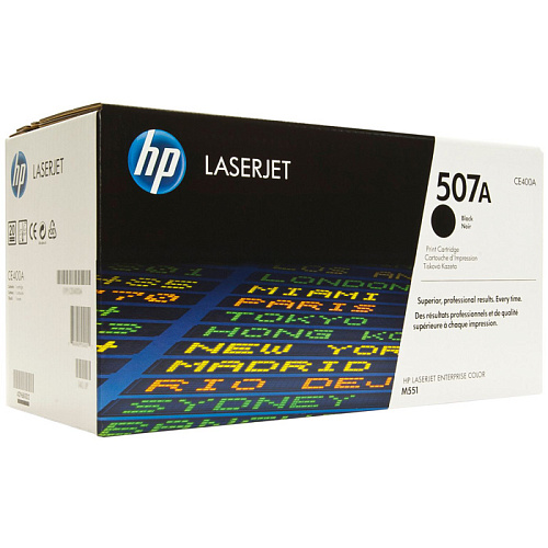 Картридж HP CE400A №507A Black для CLJ Color M551 series (5500стр)