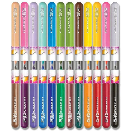 Набор фломастеров-хамелеонов «Blendy pens» (24 шт.) c аэрографом